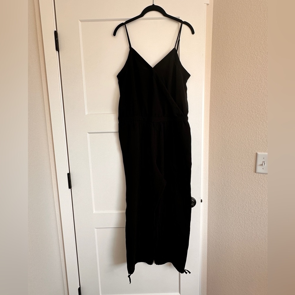 Madewell Black Jumpsuit with spaghetti straps